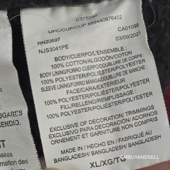 Dickies Mens XL Red Plaid Sherpa Lined Flannel Shacket Workwear Y2K - Picture 8 of 12